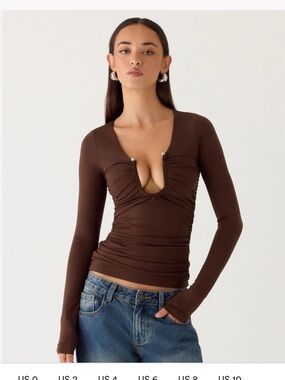 NWT peppermayo Francis top - size us 0